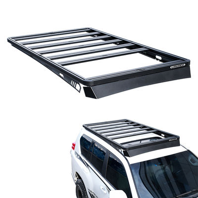 ইউনিভার্সাল ছাদ মাউন্ট 4x4 LC150 LC200 অ্যালুমিনিয়াম খাদ রৌপ্য এবং কালো জন্য ছাদ বাস্কেট