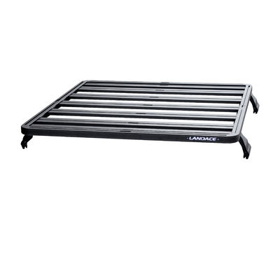 4x4 যানবাহন বাইরের আনুষাঙ্গিক ফ্ল্যাট পাউডার লেপা অ্যালুমিনিয়াম খাদ ছাদ র্যাক 1400X1320mm