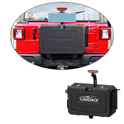 অফ-রোড 700X450X317mm অ্যালুমিনিয়াম খাদ জিপ Wrangler TANK 300 জন্য Tail Gate স্টোরেজ বক্স