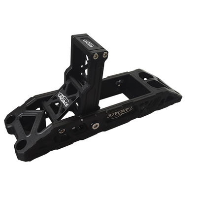 ব্ল্যাক রেড অ্যালুমিনিয়াম পা প্যাডেল জন্য Jeep Wrangler JL 4x4 অফ রোড ক্যাম্পিং আনুষাঙ্গিক