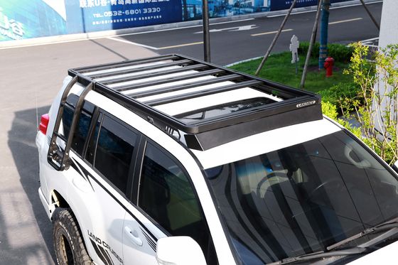 ইউনিভার্সাল অ্যালুমিনিয়াম খাদ অফ রোড 4x4 আনুষাঙ্গিক ছাদ র্যাক মাউন্ট টয়োটা জন্য বাস্কেট