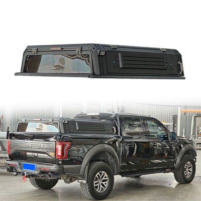 জলরোধী হার্ড টপ ক্যানোপি ফোর্ড F150 বিছানা কভার কোন ড্রিলিং ইনস্টলেশন