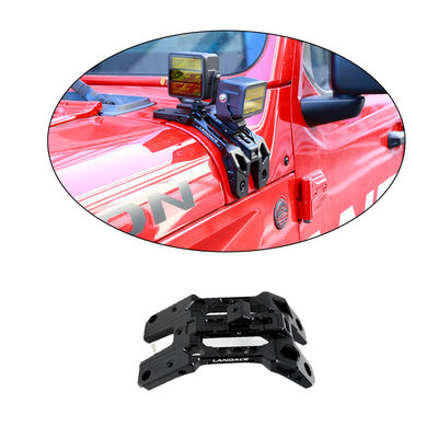 JEEP Wrangler JL একটি স্তম্ভ হুড মাউন্ট হালকা বন্ধনী ক্ষয় প্রতিরোধী অ্যালুমিনিয়াম খাদ