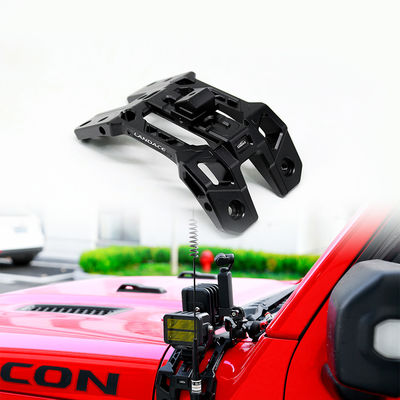 JEEP Wrangler JL একটি স্তম্ভ হুড মাউন্ট হালকা বন্ধনী ক্ষয় প্রতিরোধী অ্যালুমিনিয়াম খাদ