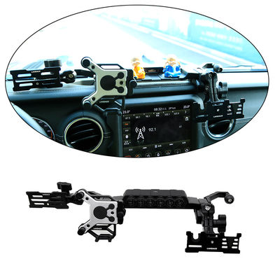 মাল্টিফাংশনাল 4x4 Wrangler JL কার আনুষাঙ্গিক সেন্টার কনসোল ব্র্যাকেট অ্যালুমিনিয়াম খাদ