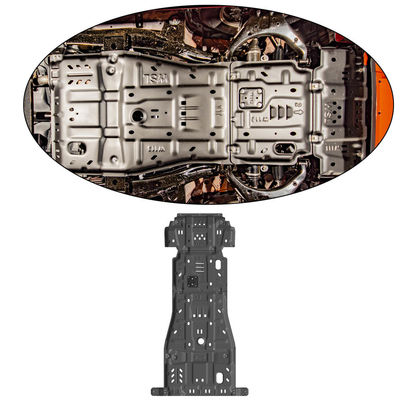 স্ট্যান্ডার্ড অ্যালুমিনিয়াম কার ইঞ্জিন কভার Mudflap স্কিড প্লেট সুরক্ষা D-MAX জন্য কালো