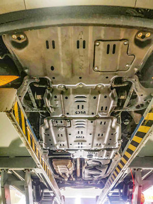 ফোর্ড র্যাপ্টর এফ১৫০ ফুল স্কিড প্লেট অ্যালুমিনিয়াম ইঞ্জিন কভার আন্ডারবডি চ্যাসি গার্ড বোর্ড