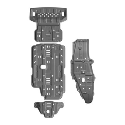 মিটসুবিশি প্যাজেরো 4x4 অফ রোডের জন্য রেডিয়েটর ইঞ্জিন ট্রান্সমিশন ট্রান্সফার স্কিড প্লেট সেট