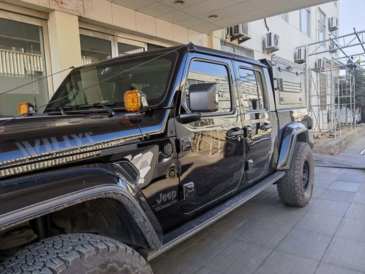লকিং গ্ল্যাডিয়েটর জেটি 4x4 অটো আনুষাঙ্গিক অ্যালুমিনিয়াম খাদ পিকআপ ট্রাক বিছানা কভার হার্ডটপ জলরোধী ক্যানোপি জন্য জিপ