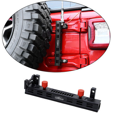Jeep Wrangler JL JK 2012-2023 উচ্চ-শক্তি অ্যালুমিনিয়াম খাদ সঙ্গে পতাকা মুল হিচ মাউন্ট