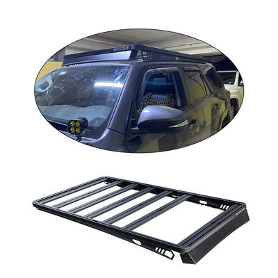 AL6063 SS304 ইউনিভার্সাল 4X4 ছাদ ব্যাগ র্যাক টয়োটা গাড়ির ছাদ বহনকারী জন্য ক্রস বার