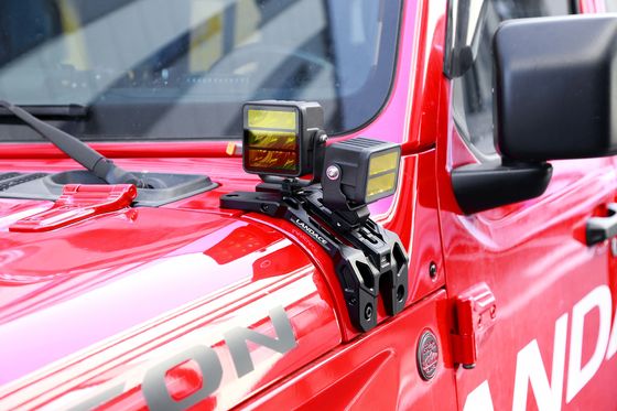 JEEP Wrangler JL Gladiator JT হালকা ব্র্যাকেট অ্যান্টেনা ব্র্যাকেট দীর্ঘস্থায়ী পারফরম্যান্সের জন্য