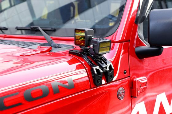 JEEP Wrangler JL Gladiator JT হালকা ব্র্যাকেট অ্যান্টেনা ব্র্যাকেট দীর্ঘস্থায়ী পারফরম্যান্সের জন্য