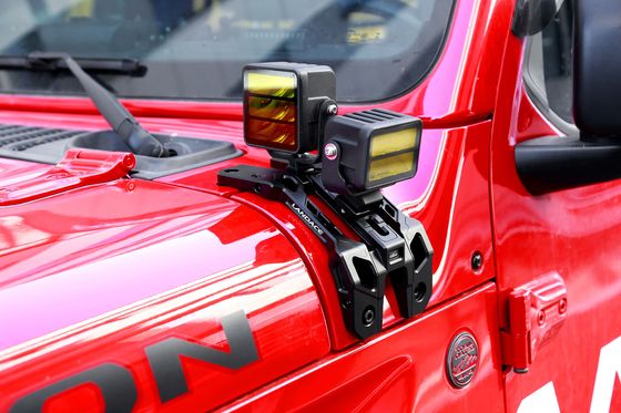 JEEP Wrangler JL Gladiator JT হালকা ব্র্যাকেট অ্যান্টেনা ব্র্যাকেট দীর্ঘস্থায়ী পারফরম্যান্সের জন্য