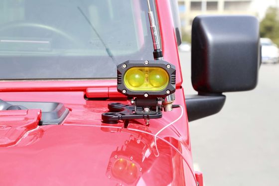 2018-2019 Jeep Wrangler JL আনুষাঙ্গিক অ্যালুমিনিয়াম খাদ একটি স্তম্ভ হালকা মাউন্ট বন্ধনী