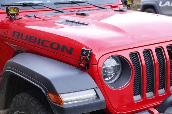 অ্যালুমিনিয়াম Jeep Wrangler Jl হুড লক OEM Jk লকিং হুড লক