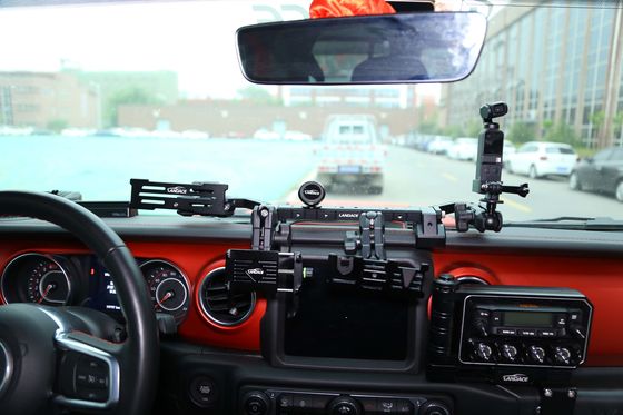 JEEP ড্যাশবোর্ড সেল ফোন হোল্ডার অ্যালুমিনিয়াম সেন্টার ড্যাশ মাউন্ট