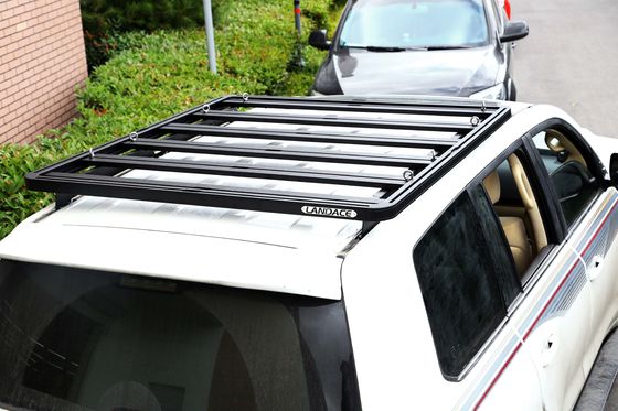 ছাদ মাউন্ট 4X4 ল্যান্ড ক্রুজার কম প্রোফাইল ছাদ রেল র্যাক টয়োটা শর্ট ছাদ ব্যাগ জন্য