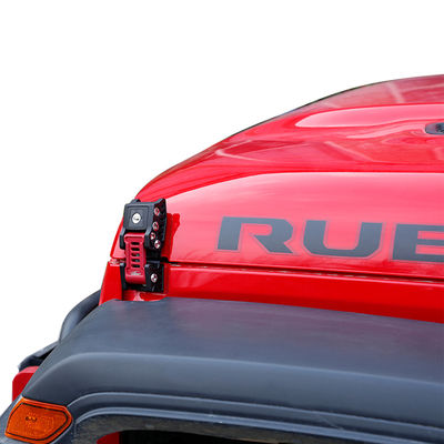 133 * 56 * 42mm অ্যালুমিনিয়াম ক্যাচ বাকল হুড জিপ Wrangler JK JL আনুষাঙ্গিক জন্য লক লক