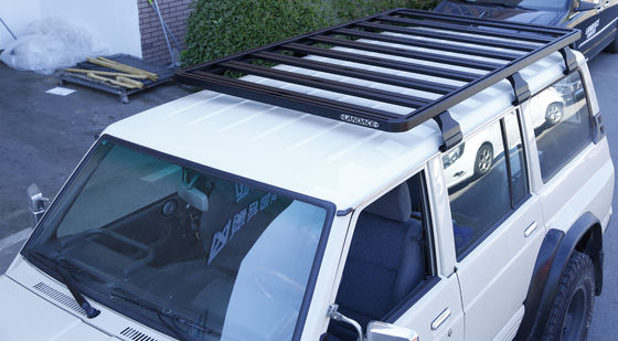1400*1320*55MM Jeep Wrangler JL JK Toyota Land Cruiser এবং আরো জন্য কালো ছাদ Racks
