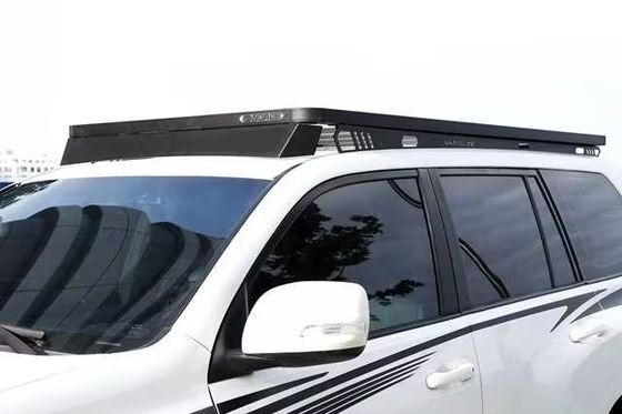 1400*1320*55MM Jeep Wrangler JL JK Toyota Land Cruiser এবং আরো জন্য কালো ছাদ Racks