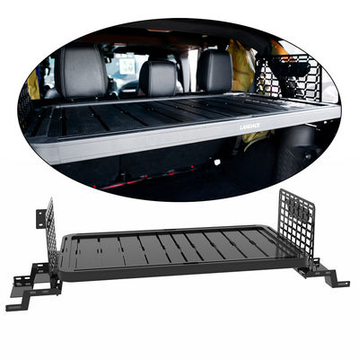 JEEP Wrangler JK 2007-2018 গাড়ির অভ্যন্তরীণ আনুষাঙ্গিকগুলির জন্য অ্যালুমিনিয়াম খাদের পিছনের ট্রাঙ্ক র্যাক