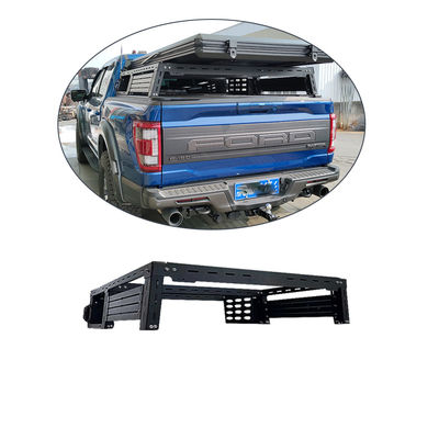 ফোর্ড F150 ট্রাঙ্ক মাউন্ট র্যাক নিয়মিত রোল বার অ্যালুমিনিয়াম খাদ ক্যারিয়ার র্যাক