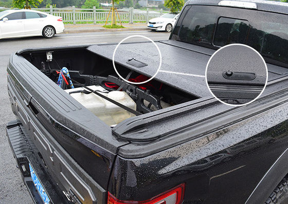 কোন ড্রিল ইনস্টলেশন ফোর্ড F150 Raptor রোলার শাটার পিকআপ ট্রাকের জন্য টোনও কভার