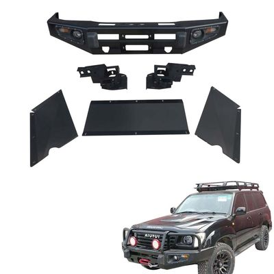43 কেজি স্টিলের গাড়ির সামনের বাম্পার জন্য Lc100 4X4 আনুষাঙ্গিক অংশ রূপান্তর