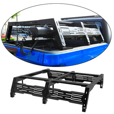 Mitsubishi L200 Bolt On Roof Mount ইনস্টলেশনের জন্য ইউনিভার্সাল রোল বার এবং কার্গো বাস্কেট