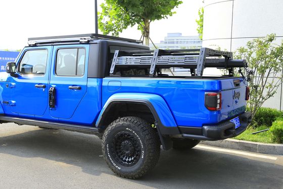 Q235-B কালো 4X4 অফ রোড ইউনিভার্সাল হিলাক্স স্পোর্টস অটো পিকআপ ট্রাক বেড র্যাক সিস্টেম রোল বার মিটসুবিশি l200 এর জন্য
