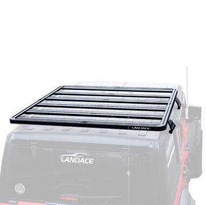 অ্যালুমিনিয়াম সিঁড়ি ছাদ Rack জন্য Jeep Jl কাস্টমাইজড 4x4 Kj গাড়ী Racks এবং জাহাজে প্রস্তুত