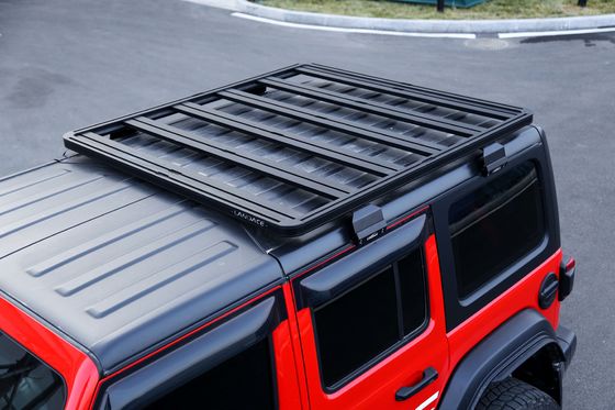 Jeep Wrangler JL 4X4 ছাদ র্যাক AL6063 SS304 উপাদান গর্ত ক্ল্যাম্প অন বোল্ট অন মাউন্ট