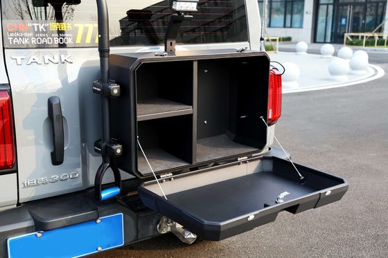 অফ-রোড নিউ ডিজাইন পাওয়ার লেপ Wrangler Tailgate বাইরের স্টোরেজ বক্স জন্য ট্যাংক 300 BJ40 জন্য Wrangler JL JK ট্যাঙ্ক 300 BJ40