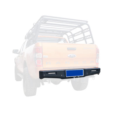 ফোর্ড রেঞ্জার 4x4 অটো আনুষাঙ্গিকগুলির জন্য পাউডার লেপযুক্ত সামনের এবং পিছনের স্টিলের পিছনের গাড়ি বাম্পার