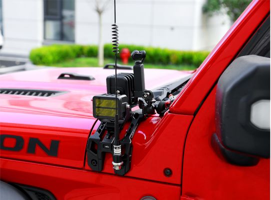 JEEP Wrangler JL হালকা মাউন্টিং ব্র্যাকেটস হট স্টাইল সিএনসি মেশিনযুক্ত জিপ Wrangler JL