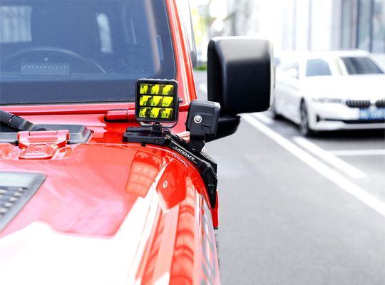 সিএনসি মেশিনিং টেকনোলজি সহ জিপ র্যাংলার জেএল মগ লাইট মাউন্টিং ব্র্যাকেট