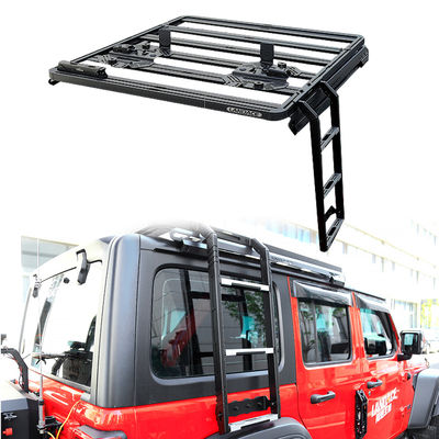ইউনিভার্সাল আনুষাঙ্গিক ডিপ্লয়যোগ্য ছাদ Jeep WranglerJK WranglerJL জন্য গাড়ী সাইড সিঁড়ি