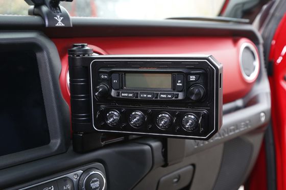 Jeep Wrangler JL আনুষাঙ্গিক 198.5*201*78mm যানবাহন রেডিও স্টেশন ব্র্যাকেট সুইচ প্যানেল