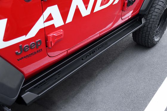 পাউডার লেপযুক্ত রানিং বোর্ড সাইড পেডেল স্টেপ For Jeep Wrangler JL Sports
