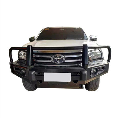 টয়োটা হিলাক্স শক্ত এবং টেকসই 4x4 অফ-রোড যানবাহন বাম্পারগুলির জন্য ইস্পাত বুল বার