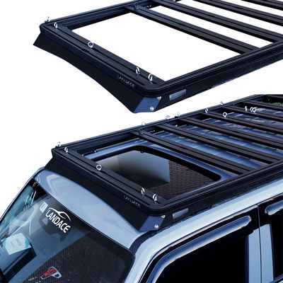 কালো 4X4 অ্যালুমিনিয়াম খাদ নিম্ন প্রোফাইল ব্যাগ ট্যাংক 300 আনুষাঙ্গিক GWM জন্য ছাদ রেল র্যাক