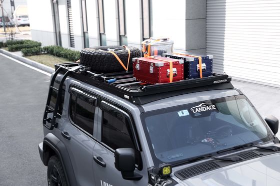 কালো 4X4 অ্যালুমিনিয়াম খাদ নিম্ন প্রোফাইল ব্যাগ ট্যাংক 300 আনুষাঙ্গিক GWM জন্য ছাদ রেল র্যাক