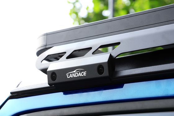 JEEP 1390X1400X400 বাহ্যিক আনুষাঙ্গিকের জন্য কালো পাউডার লেপযুক্ত কার্গো র্যাক রোল বার