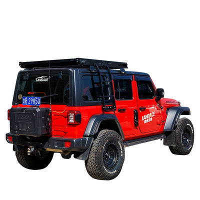 4x4 অফ-রোড অ্যালুমিনিয়াম খাদ ছাদ র্যাক ব্যাগ গাড়ী ছাদ ক্যাসেট কালো 1455*1425*113mm