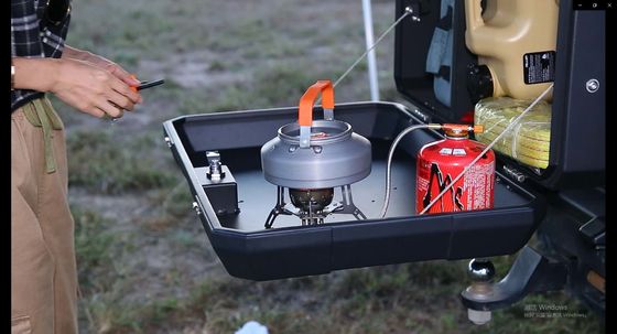 জমিভিত্তিক সঞ্চয় বাক্স টুল বাক্স পিছনের দরজা বাইরের সঞ্চয় বাক্স