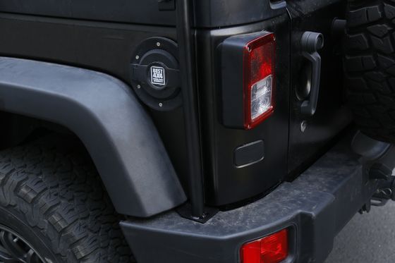 4x4 অ্যালুমিনিয়াম অ্যালোয় ছাদ র্যাক জন্য Jeep Wrangler JK কার বহিস্থিত আনুষাঙ্গিক কালো