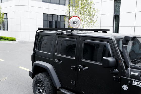 4x4 অ্যালুমিনিয়াম অ্যালোয় ছাদ র্যাক জন্য Jeep Wrangler JK কার বহিস্থিত আনুষাঙ্গিক কালো