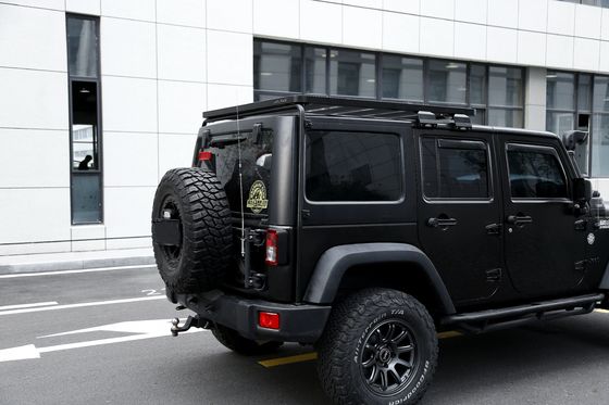 জিপ র্যাংলার জে কে-র জন্য অ্যালুমিনিয়াম অ্যালোয় অটো ছাদ র্যাক প্ল্যাটফর্ম