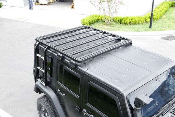 Jeep Wrangler JK ছাদ র্যাক সিঁড়ি এবং Q235-8 ইস্পাত উপাদান আকার 840 * 400 * 261mm